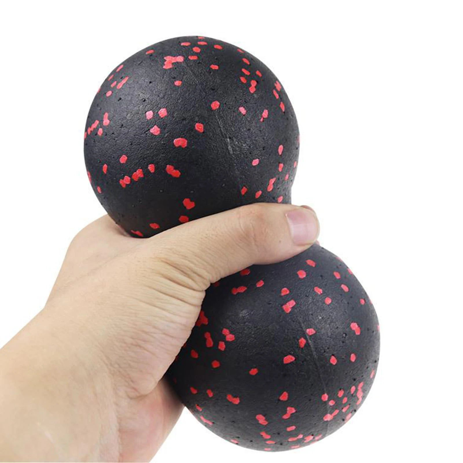 Double Lacrosse Ball, Peanut Shape Self Massage Roller for Back Foot Neck Spine Shoulder Physical Trigger Point Therapy