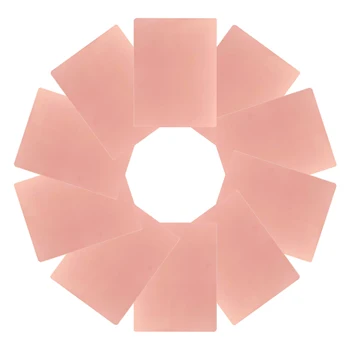 

10pcs Soft Silicone Home With Ductility Permanent Makeup Reusable Beginners Eyebrow Lips Tattoo Practice Skin Blank Double Sides