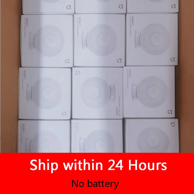 Xiaomi Mijia светодиодный индукционный Ночной светильник 2 360 Вращающаяся Магнитная база Регулируемая яркость инфракрасный датчик тела - Цвет: 1 pcs