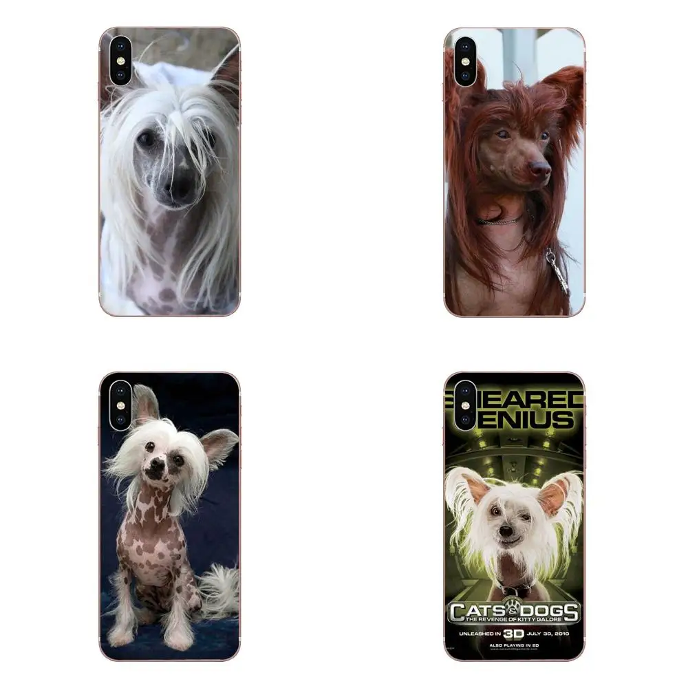 For Sony Xperia XZS XA1 L1 XA X Z Z1 Z2 Z3 Z4 Z5 XZ1 Compact E5 XZ Premium Soft Cute Dog Of Breed Chinese Crested | Мобильные