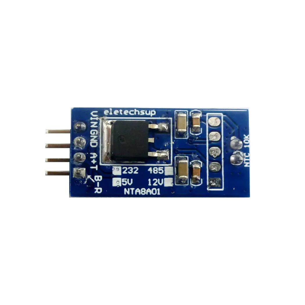 5x-20~ 125 Цельсия RS485 ttl RS232 Modbus Плата датчика температуры для B3950 10K 1% NTC Термистор резистор