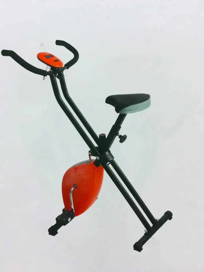 

X-type Exercise Bike Indoor Cycling Bikes With Heart Rate Foot Cover Is Convenient And Practical Fitness Equipments HWC