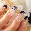 Colorful shiny nail art Store