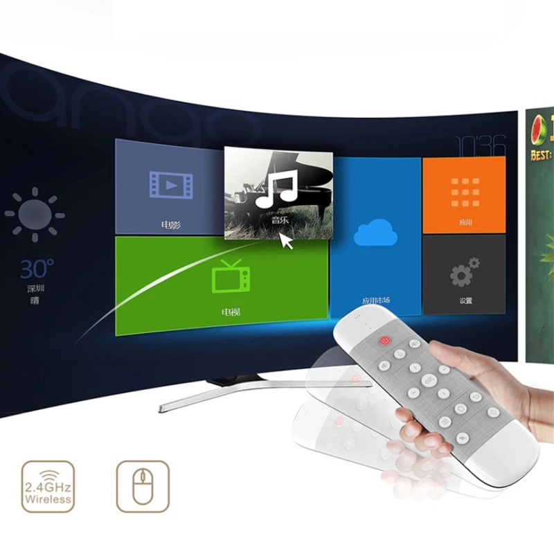 Q40 2 4G Air Mouse Беспроводной дистанционного Управление голоса в эксплуатации