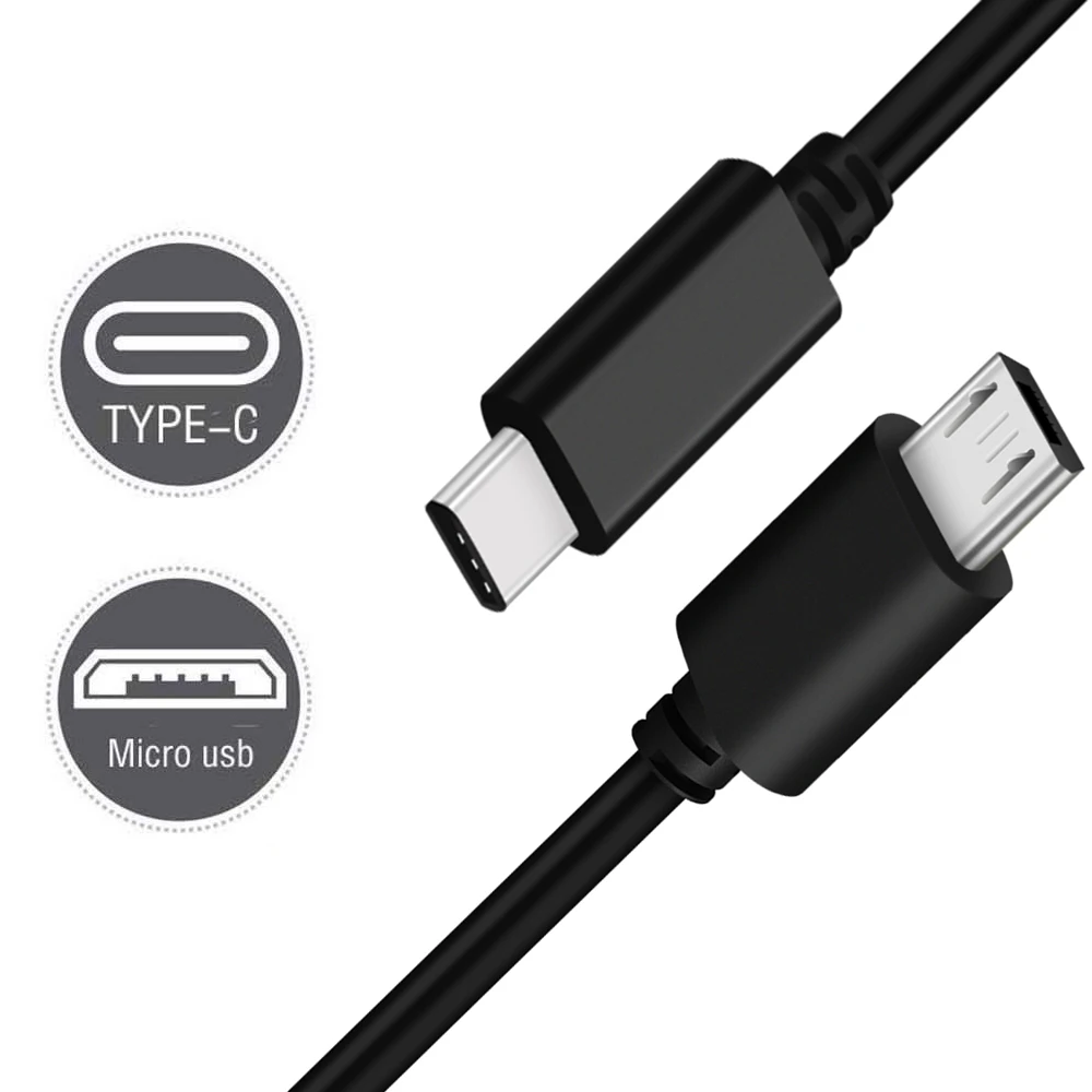 Кабель USB-C/Micro USB для зарядки и синхронизации данных технология OTG мобильных