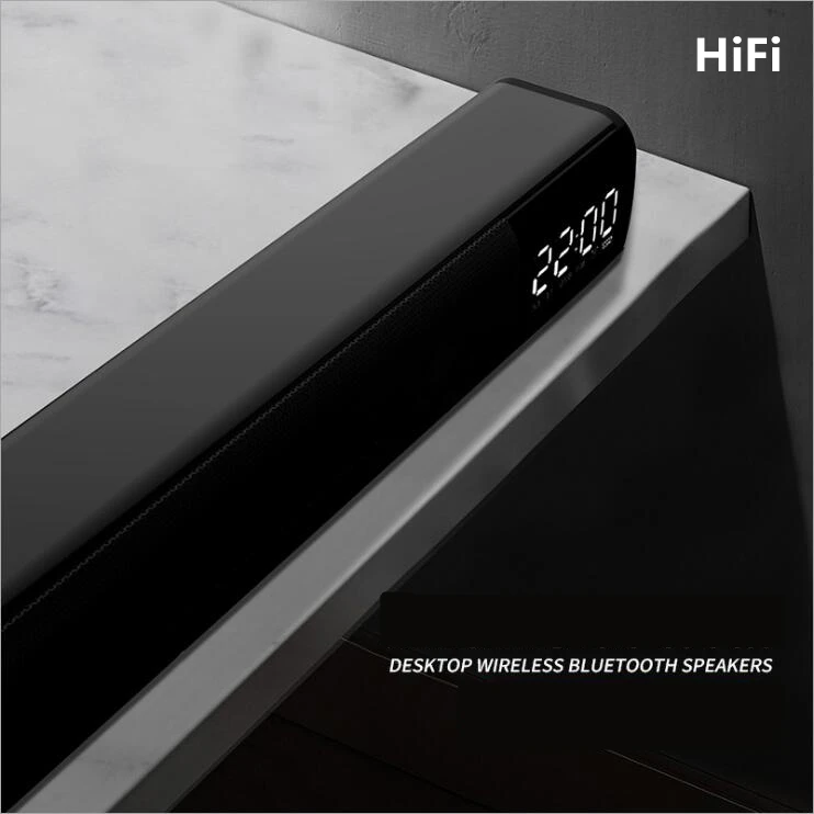new wireless bluetooth speaker 10W home computer audio TF card home desktop bluetooth speaker HiFi Stereo Sound Box