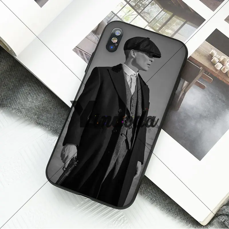 Yinuoda Томас Шелби Peaky bliners мягкий чехол для телефона Apple iPhone 8 7 6S Plus X XS MAX 5 5S SE XR 11 11pro максимальный чехол - Цвет: A15