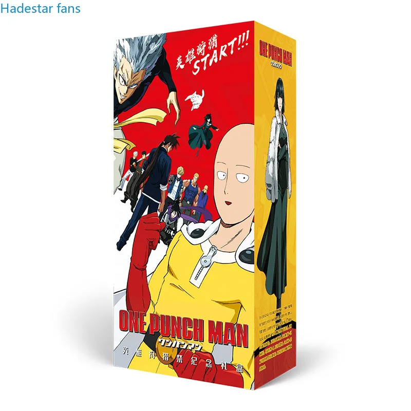 Аниме сумка на удачу длинная подарочная коробка One Punch Man коллекционная игрушка