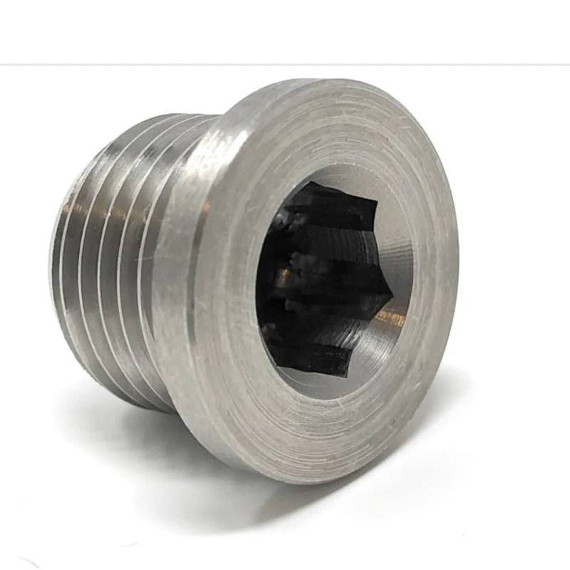 

JIAX 1PCS Stainless Steel M18x1.5 Thread Plug O2 Oxygen Sensor Inner Hexagon Bung Connector Auto Part