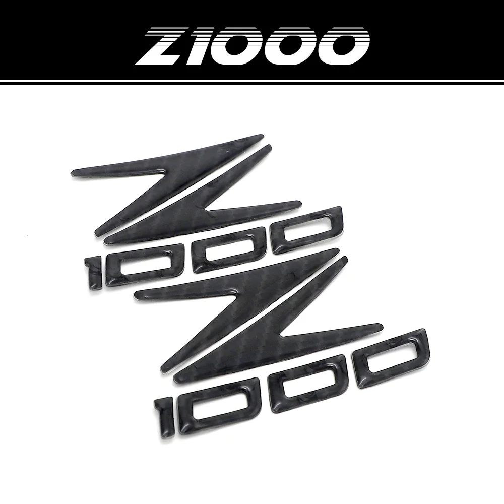 Наклейка для мотоцикла, топливный бак, газовый короб, наклейка, обтекатель, панель, углеродное волокно, батарея, наклейки, крышка, для KAWASAKI Z1000 Z 1000