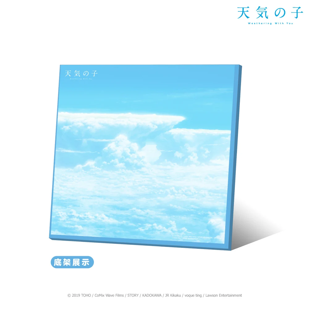  Anime Weathering with you DIY Cartoon character Table calendar Desktop Note Daily Coil Desk calenda
