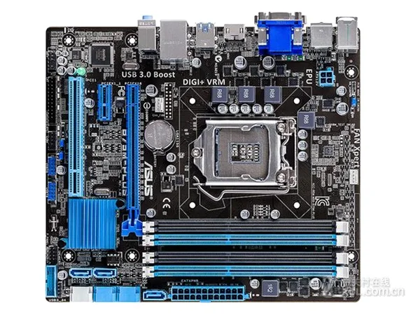 LGA 1155 B75 оригинальная материнская плата ASUS B75M-Plus B75MPlus разъем SATA III 4 x DDR3 32GB USB3.0 B75-M Plus