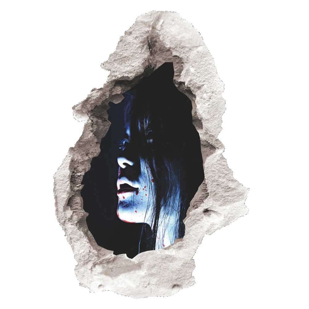 

Halloween Terror Wall Stickers Decoration Happy Household Room Wall Sticker Mural Decor Decal Removable Terror