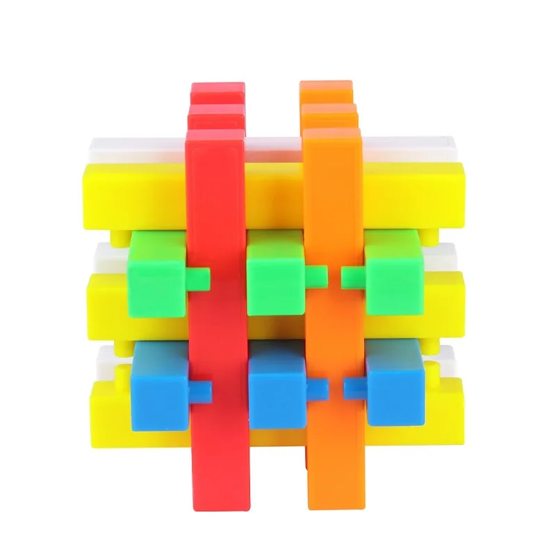 Yuxin Science Outwit второго поколения Burr Puzzle классическая игрушка любан восемнадцать Arhat шесть цветов смешивание от производителя прямые продажи