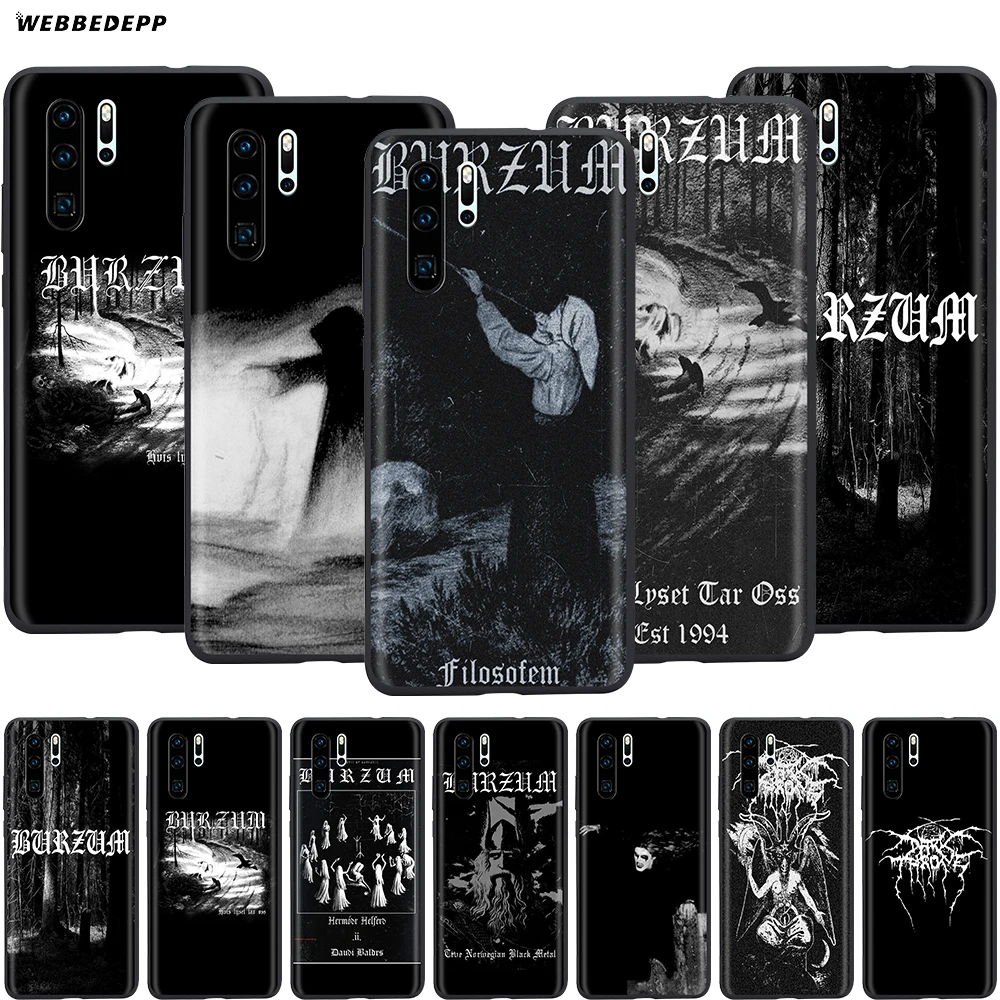 Webbedepp Burzum Filosofem BRZM чехол для Huawei P8 P9 P10 P20 P30 Lite Pro P Smart Z 2019 Mini | Мобильные телефоны и