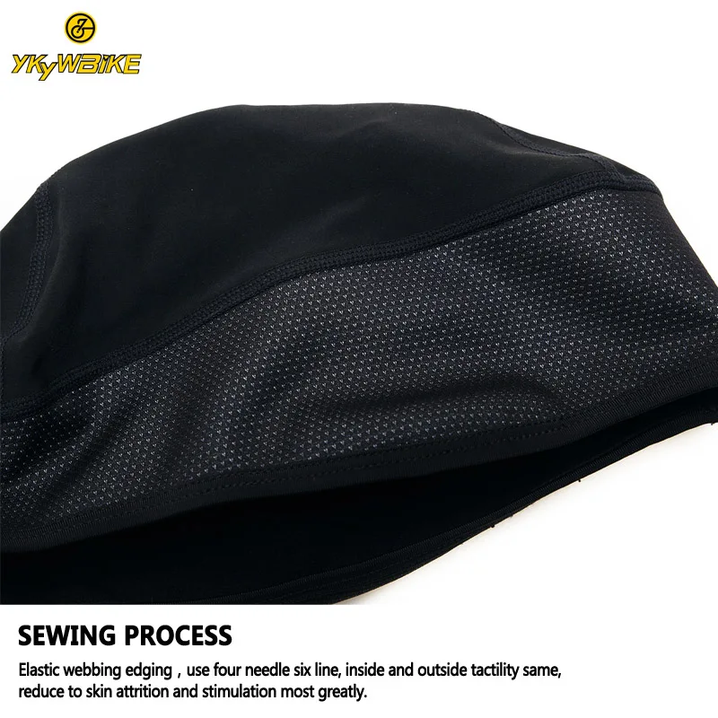 YKYWBIKE Fleece Cycling Caps Bike Hats Winter Thermal Bicycle Cap Snow Road Bicycle Hats Sports Warm 3