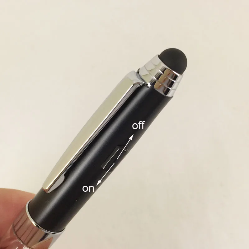 ACMECN Newest Metal LED Pen with Light Cool Design 3 in 1 Multifunction Ballpoint Pen with Touch Stylus for Smartphone Gifts