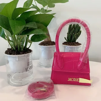 

Jacquemus Mini Crossbody Bags For Women 2020 New High Quality PU Leather Shoulder Bag Luxury Designer Tote Purses And Handbags