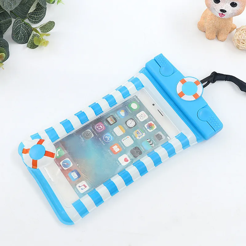 Универсальный Водонепроницаемый Чехол для iPhone X XS MAX 8 7 6 Plus samsung Xiaomi крышка мешок сумка мультфильм водонепроницаемый плавательный мешок