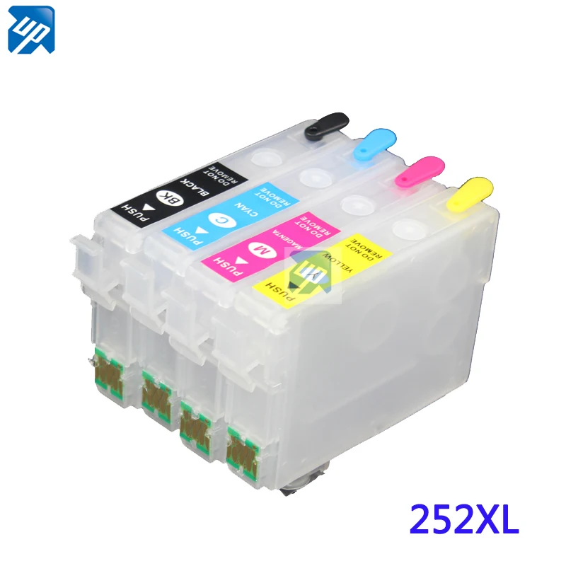 T2521 Refillable ink cartridge for epson WorkForce WF-3620 WF-3640 WF-7610 WF-7620 3620 3640 7610 WF-7110 PRINTER with ARC chip