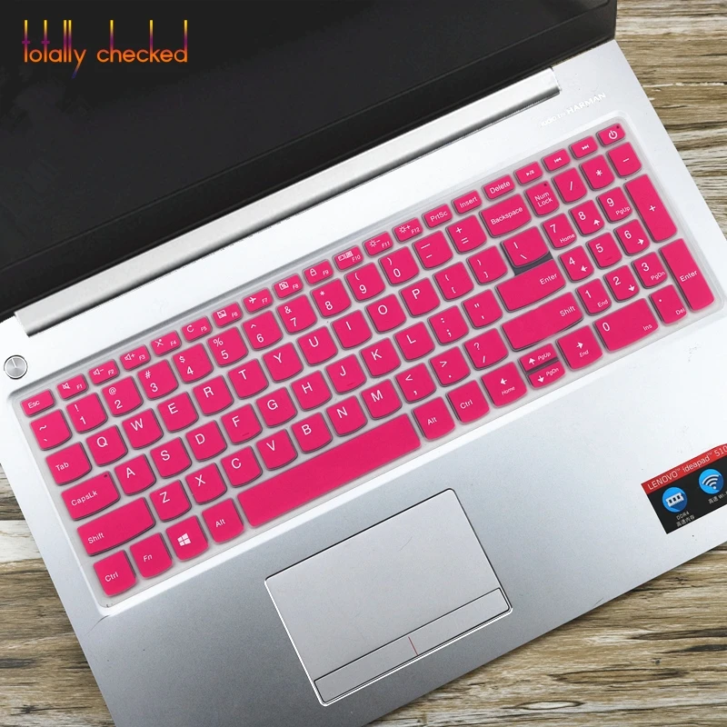 15,6 защитный чехол для клавиатуры ноутбука lenovo Ideapad S340 S 430 S340-15IWL S340-15IWL 15,6 дюймов - Цвет: rose