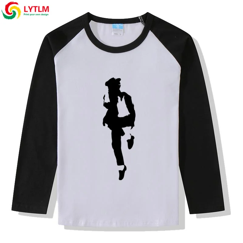 LYTLM футболка для девочек для детей в стиле «Майкл Джексон, Thriller рубашка для маленьких девочек Зимняя одежда хлопковая футболка для мальчиков футболка для малышей Jongens Kleding