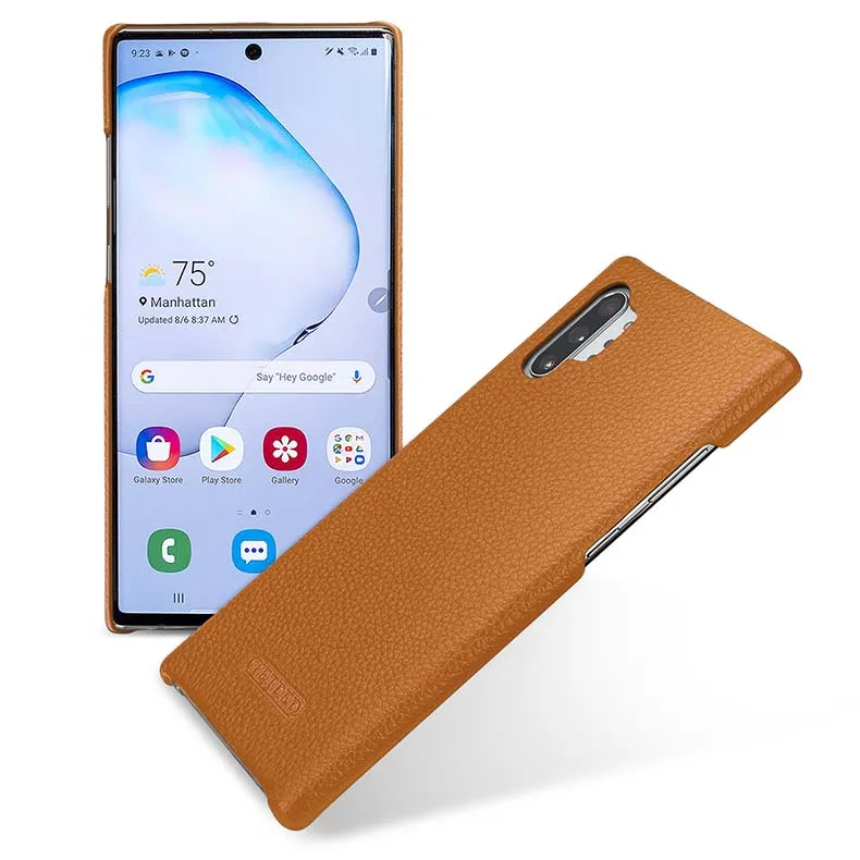 Новое поступление защитный чехол для samsung Galaxy Note 10, Роскошный чехол из натуральной кожи для samsung Note 10