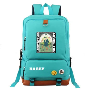 

Hip Hop Mochila Youth Fashion Backpacks Harry Styles Laptop Backpack Middle School Bags for Teenages