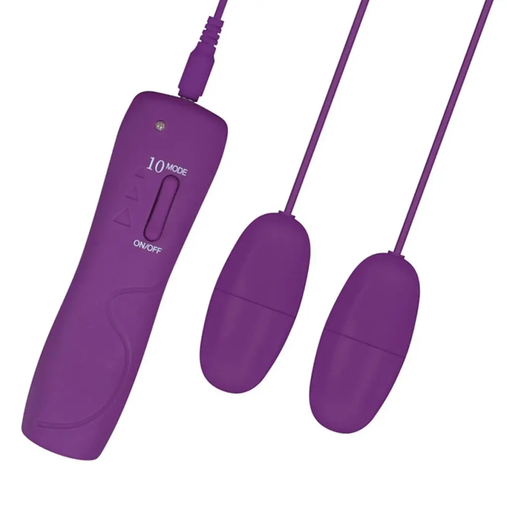 Multispeed Dual Vibrating Eggs Vibrator for Women Vagina Massage G-spot Simulation Massager Adult Sex Toys Waterproof Quiet