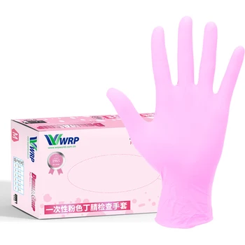 

50-100pcs Disposable Gloves Nitrile Latex Anti Virus For Home Cleaning Rubber Garden Gloves Universal For Left And Right Hand