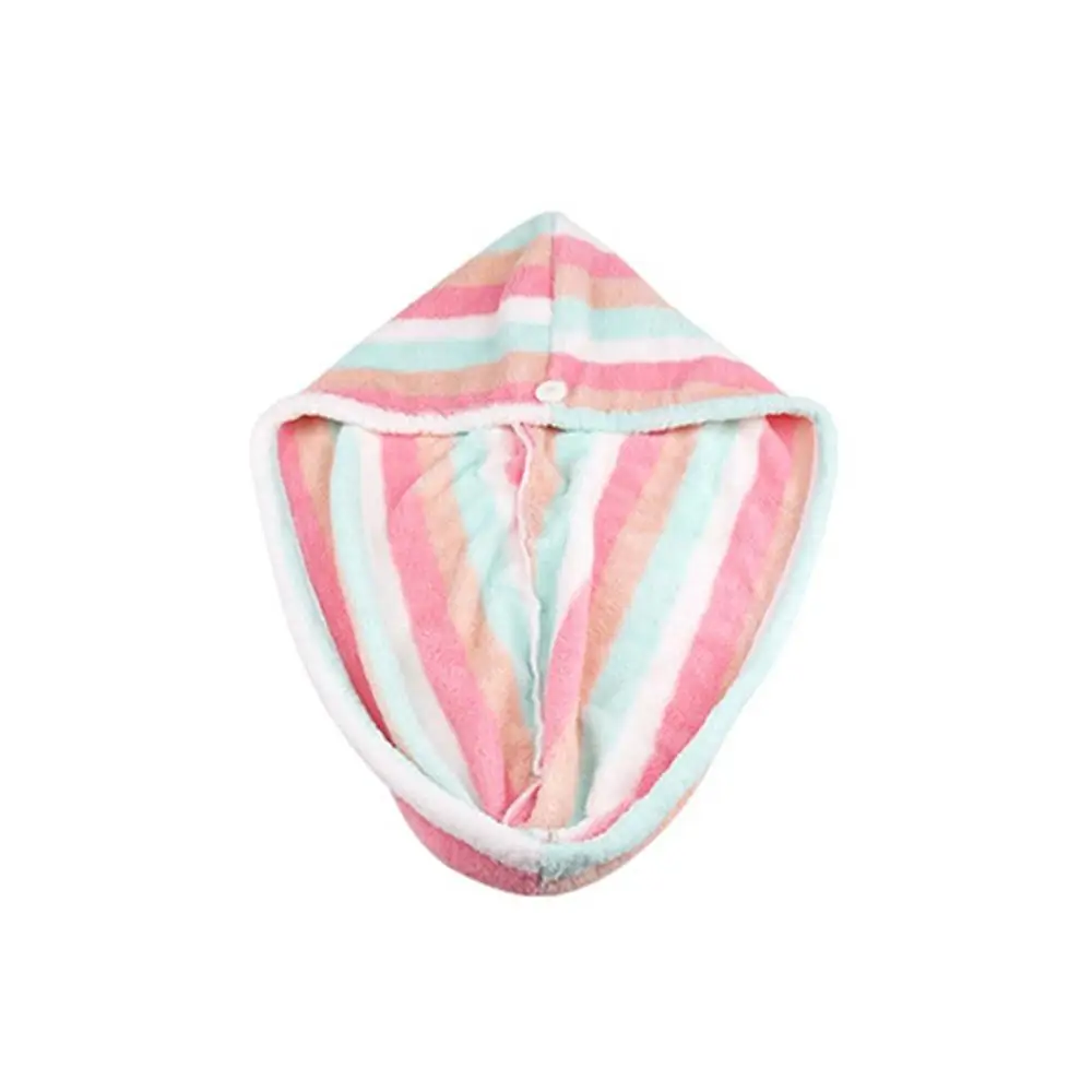 Pink Микрофибра волос шапка для быстрой сушки волос обернутое полотенце купальная крышка SWWQ - Цвет: Pink
