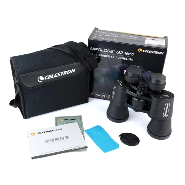 Celestron UpClose G2 10x50 / G2 20x50 Porro Binocular Telescope