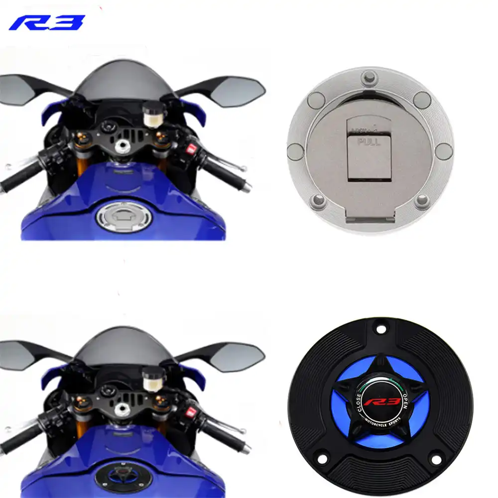 yamaha r3 tank cover