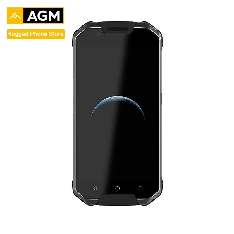 AGM X2 SE Android 7,1 прочный смартфон 6+ 128G 5," AMOLED экран IP68 водонепроницаемый 6000 мАч две sim-карты 16,0 Мп фронтальная камера - Цвет: AGM X2 SE 6G 128G