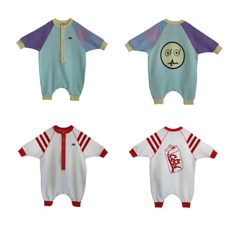 

Fahion Brand Design Baby Boys Girls Funny Romper Fall Winter Loose Casual Jumpsuit Toddler Romper Fashion Baby Playsuit Onesie