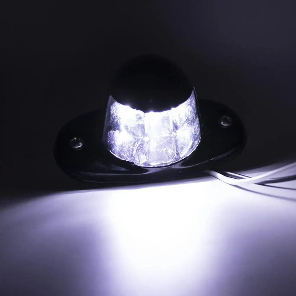 Дневные ходовые огни 12V Белый 6LED номерной знак Дверь кузов пикапа любезно светильник для автомобиля грузовика