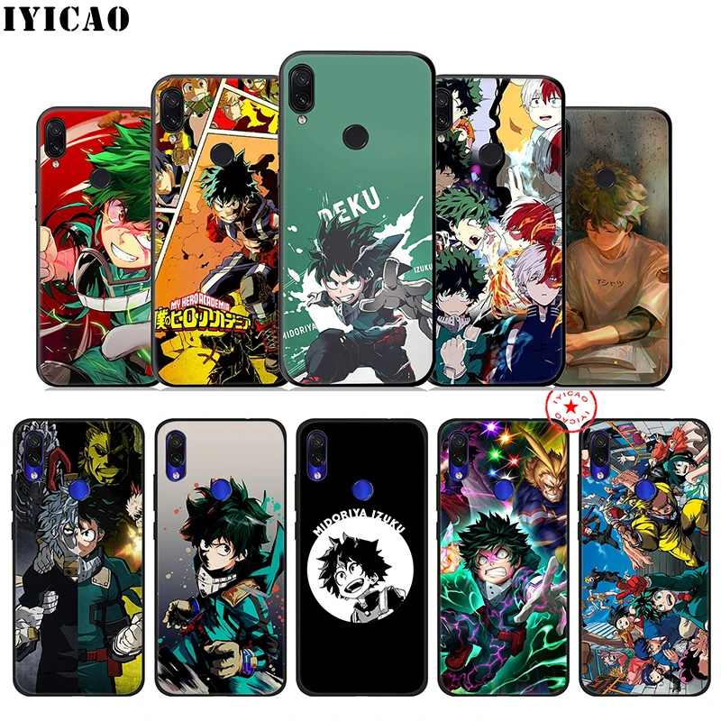 My Hero Academy Anime Soft Case for Xiaomi Redmi Note 8 7 6 5 Pro 5A 4X Prime Silicone |