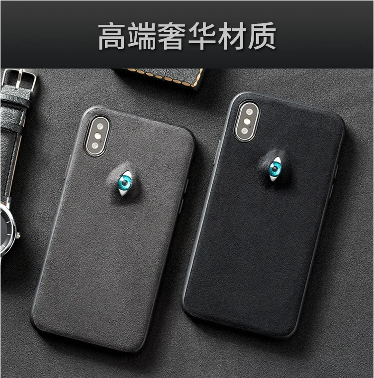Креативный чехол из натуральной кожи с мехом для телефона для iPhone 8, 6, 6 S, 6 plus, 7, 7, 8 plus, x, xs, max, 11 Pro, Max, чехол