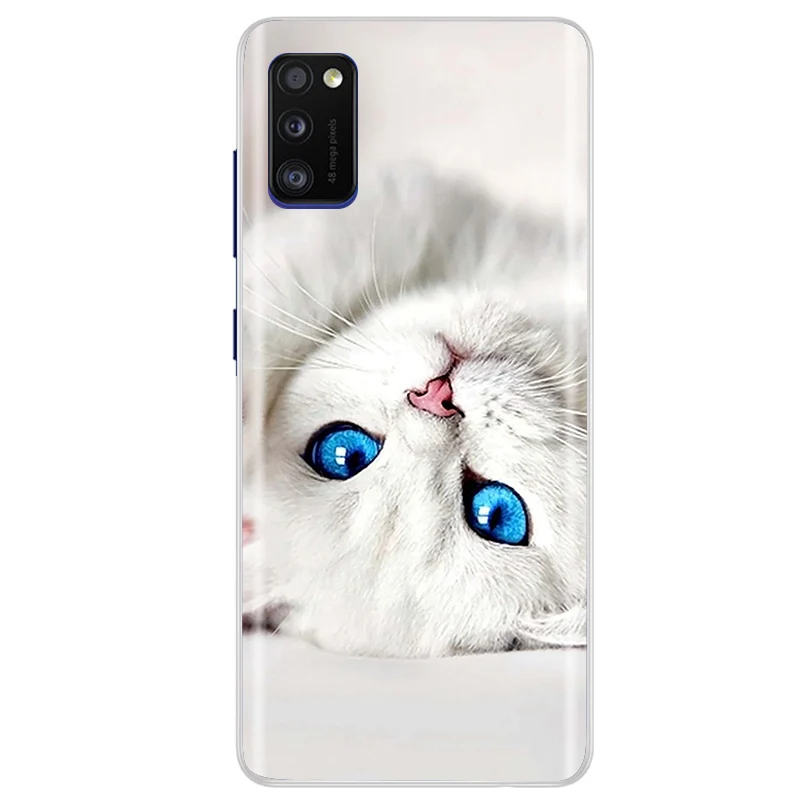 Case For Samsung Galaxy A41 Case Soft TPU Back Cover Silicone Case For Samsung Galaxy A41 A 41 SM-A415F Clear Phone Case Fundas mobile pouch