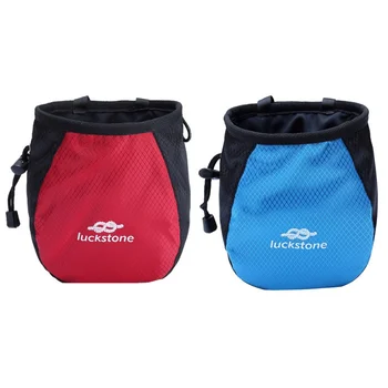 

Magnesium Powder Storage Pouch for Rock Climbing Gym with Drawstring Adjustable Climbing Bags Waist Belt Chalk Bag