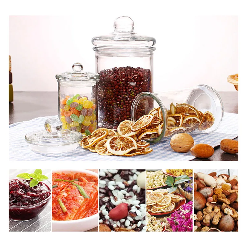 Стеклянные банки для хранения RSCHEF домашние кухонные могут использоваться