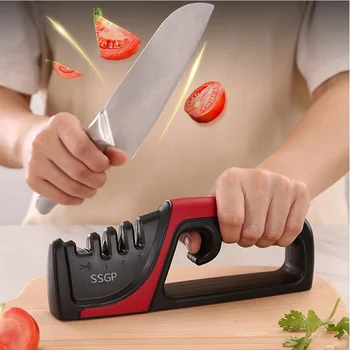 

Knife Sharpener Multifunctional Hand Sharpener Make of Diamond Sharpening Stone Suit for Sharp Knife Blunt Knife or Scissors