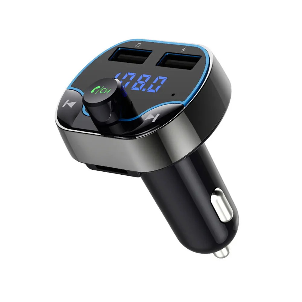 T24 Bluetooth стабильный громкой связи телефон черный Быстрая зарядка умный портативный без потерь FM Автомобильный ABS универсальный mp3-плеер