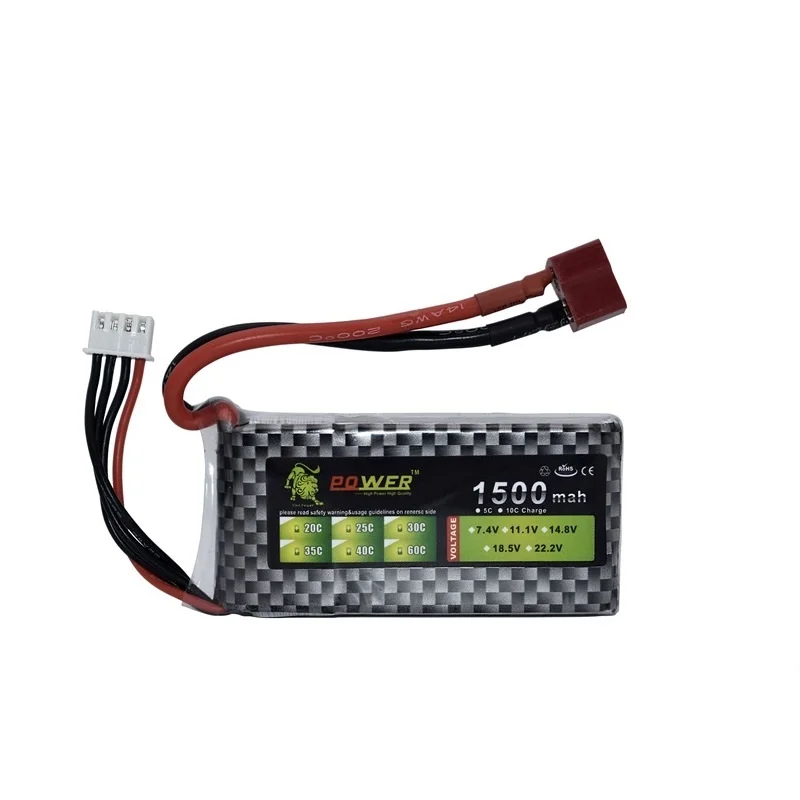 LION POWER 11 1 V 1500mah 35C T/XT 60 модель самолета с дистанционным управлением от