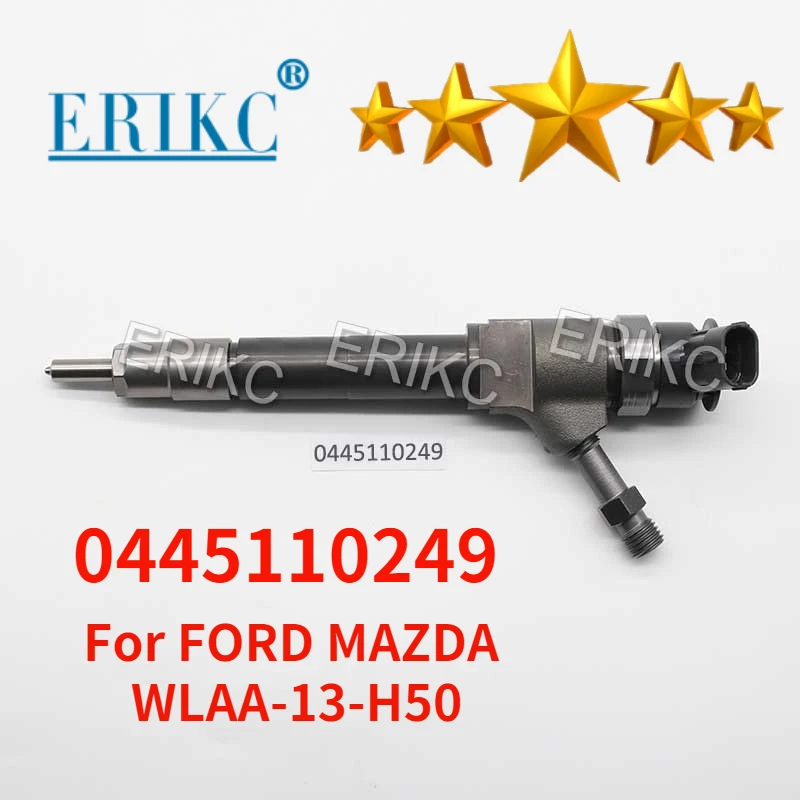 0445110249 Diesel Fuel Nozzle Injector 0 445 110 249 WE01-13-H50A Spray Nozzle WE01-13-H50 FOR MAZDA BT50 ENGINE image_0