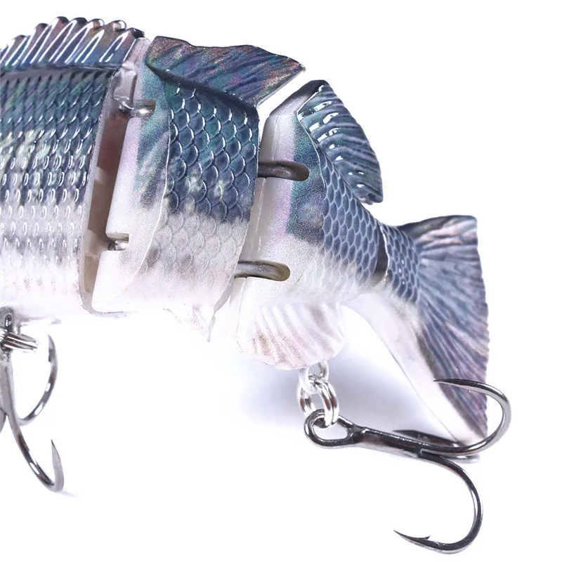 53g para a Pesca Venda Quente Robótico Natação Isca Multi-seção Elétrica Dura Usb Recarregável 14cm N66 11 Iscas artificiais