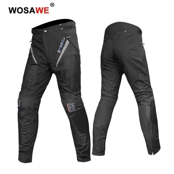 

GHOST RACING Mens Motorcycle Pants Motocross Jeans with Knee Pads Riding Touring Motorbike Trousers Breathable Protective Gear