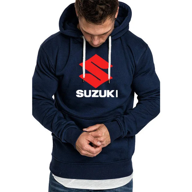 Толстовки мужские для Suzuki с логотипом автомобиля, толстовка с принтом, весна-осень, модная мужская толстовка в стиле хип-хоп, harajuku, Повседневная Толстовка с капюшоном, флисовый спортивный костюм - Цвет: as picture