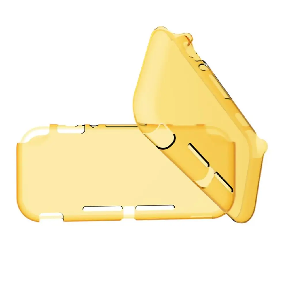 yellow ТПУ защитный чехол матовая текстура мягкий защитный чехол для kingd NS Switch Lite защитный чехол - Цвет: yellow