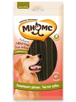 

Мнямс dental sticks for dogs with эвкалиптом, 12*120g, 12 cm